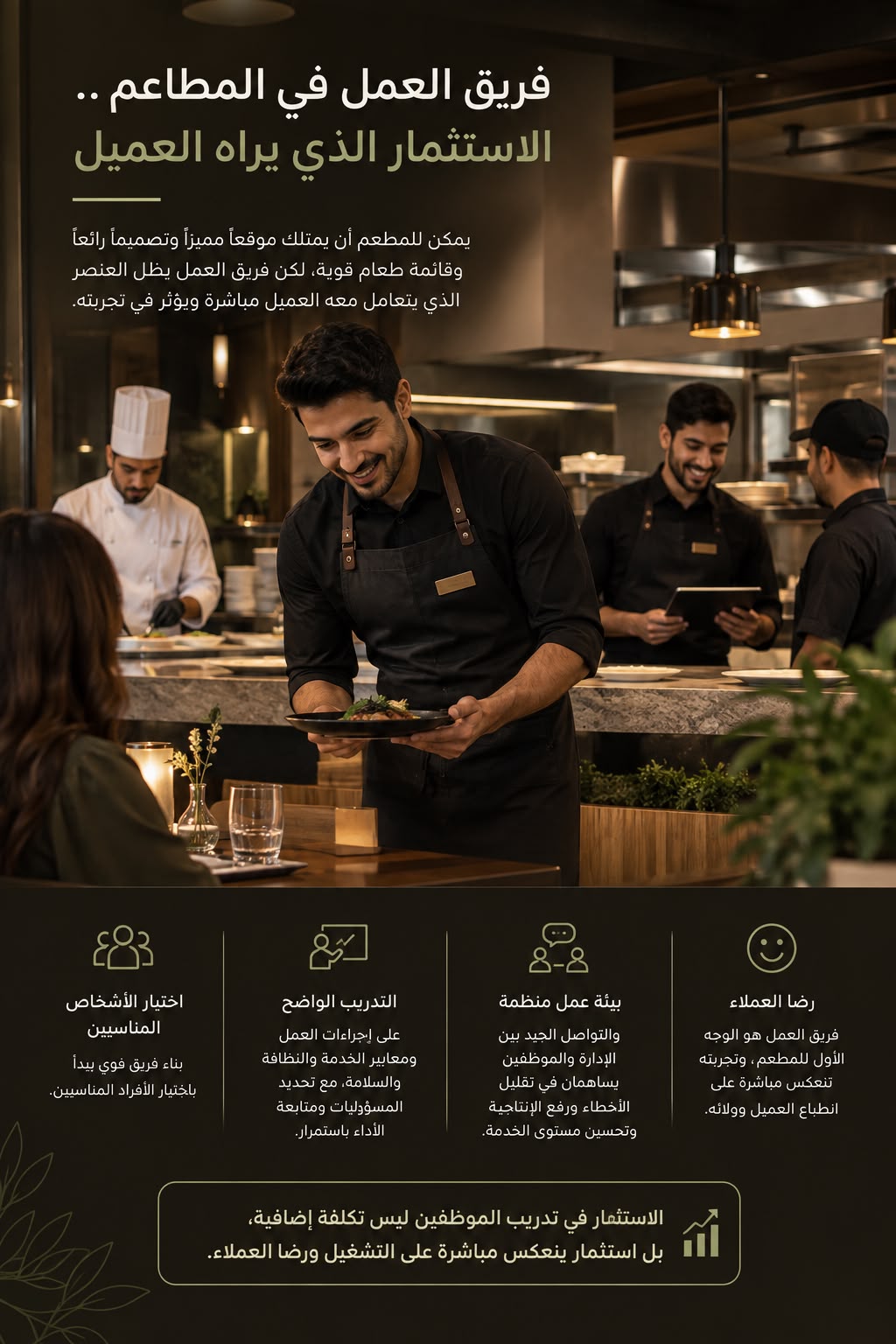 Restaurant Teams: The Investment Customers Can See